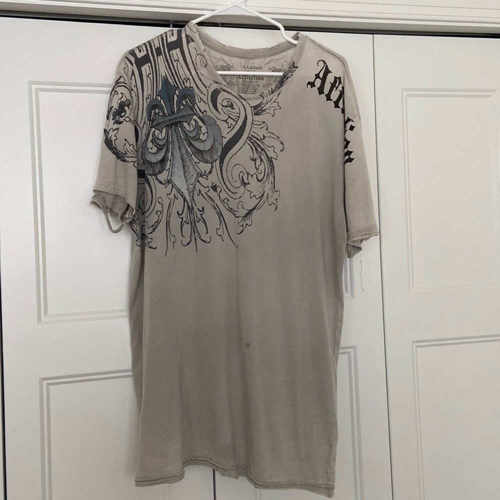 Mens Affliction Tee XL